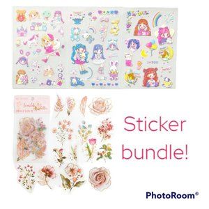 Kawaii Decorative stationary /sticker bundle -  New